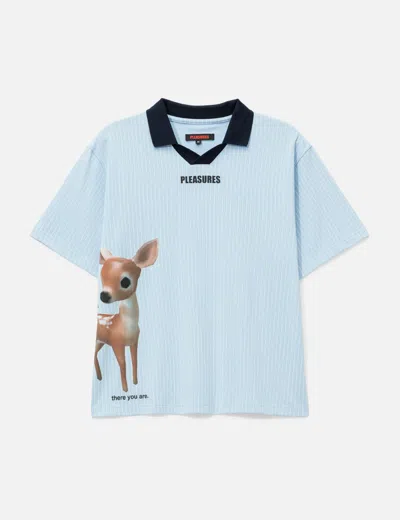 Pleasures Pet Polo In Blue