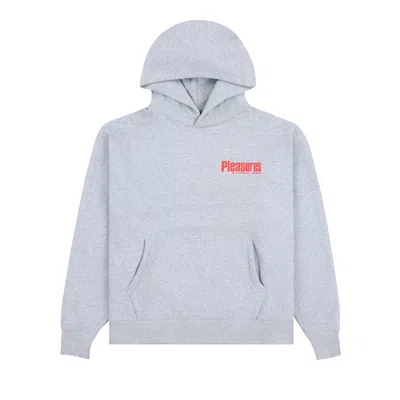 Pre-owned Pleasures Piano Bar Hoodie 'grey' | Men's Size S In Gray