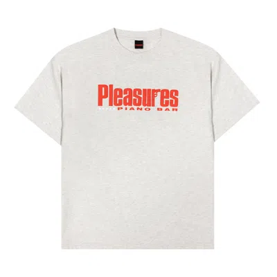 Pre-owned Pleasures Piano Bar T-shirt 'heather Grey' | Men's Size Xl In Gray