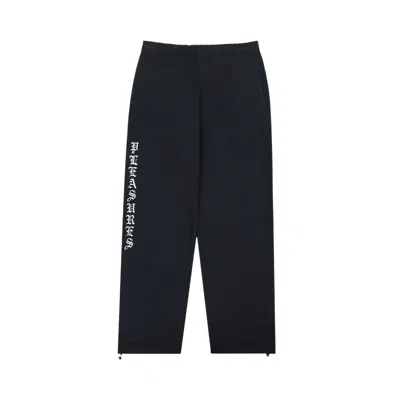 Pre-owned Pleasures Pipe Sweatpants 'black' | Men's Size L