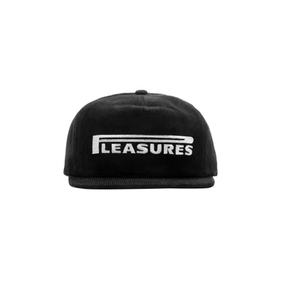 Pre-owned Pleasures Pit Stop Corduroy Hat 'black' | Men's Size Onesize