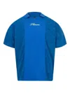 Pleasures Planets Graphic Back Short-sleeve T-shirt In Blue