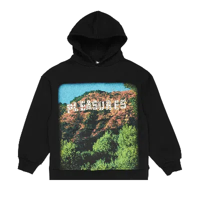 Pre-owned Pleasures Pleasurewood Studded Hoodie 'black'