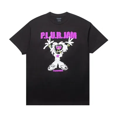Pre-owned Pleasures P.l.u.r. Jam T-shirt 'black'