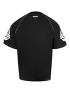 Pleasures Pollution Graphic Print T-shirt In Black