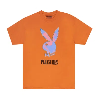 Pre-owned Pleasures Pop T-shirt 'orange' | Men's Size Xxl