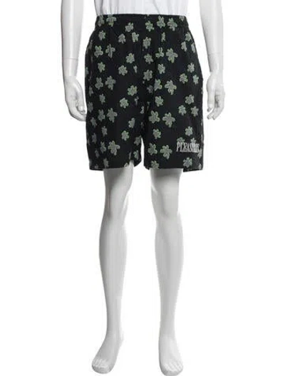 Pre-owned Pleasures Printed Jogger Shorts In Black