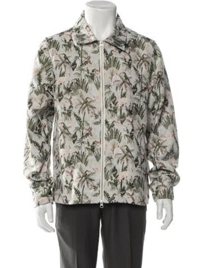 Pre-owned Pleasures Printed Trucker Jacket In Multi