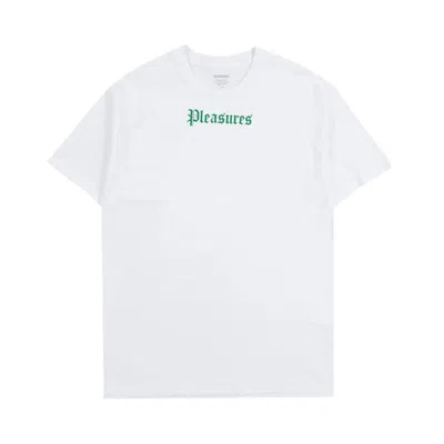 Pre-owned Pleasures Pub T-shirt 'white'