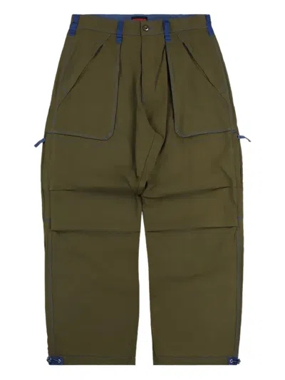 Pleasures Public Trousers In Green