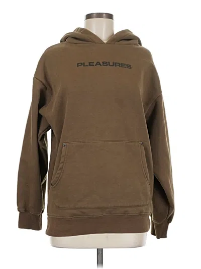 Pre-owned Pleasures Pullover Hoodie In Brown