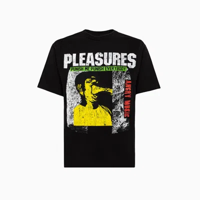 Pleasures Punish T-shirt In Black