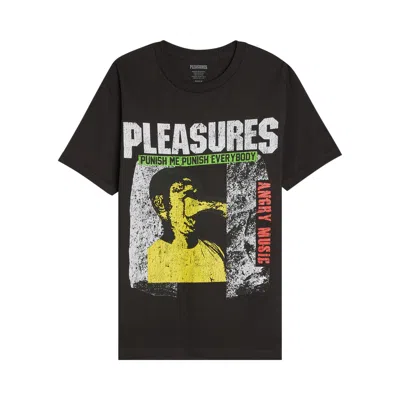 Pre-owned Pleasures Punish T-shirt 'black'