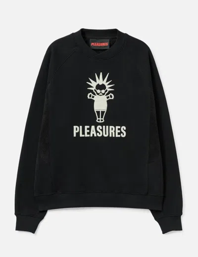 Pleasures Punk Baby Crewneck In Black