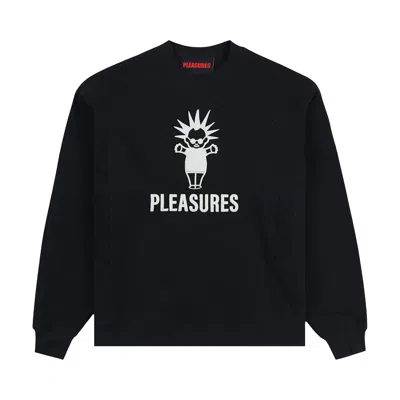Pre-owned Pleasures Punk Baby Crewneck 'black' | Men's Size S