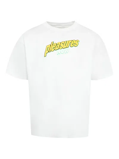 Pleasures Quench Graphic-print T-shirt In White