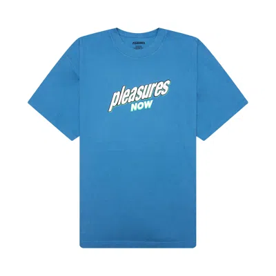 Pre-owned Pleasures Quench Tee 'blue Moon' | Men's Size Xl
