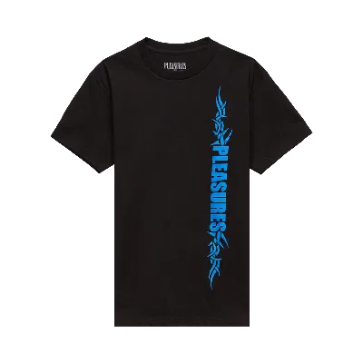 Pre-owned Pleasures Razor Logo T-shirt 'black'