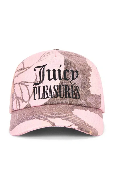 Pleasures Realtree Cap In Pink