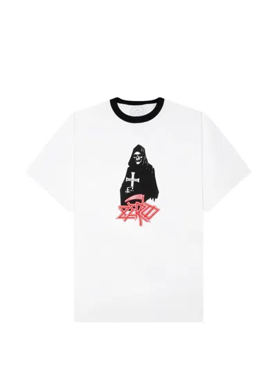 Pleasures Reaper Ringer Graphic T-shirt In White