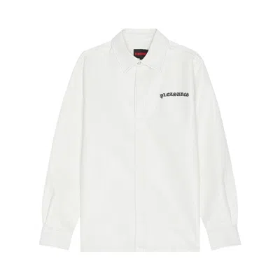 Pre-owned Pleasures Resonate Overshirt 'white' | Men's Size S