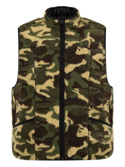 Pleasures Reversible Felis Waistcoat In Black