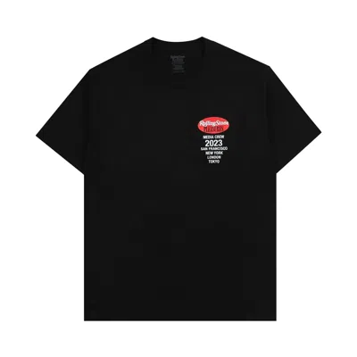 Pre-owned Pleasures Rolling Stone T-shirt 'black'