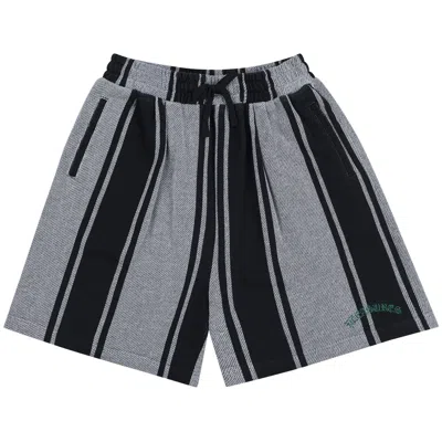 Pre-owned Pleasures Rug Wide Shorts 'black'