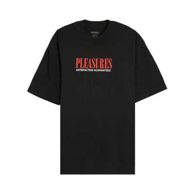 Pre-owned Pleasures Satisfaction T-shirt 'black'