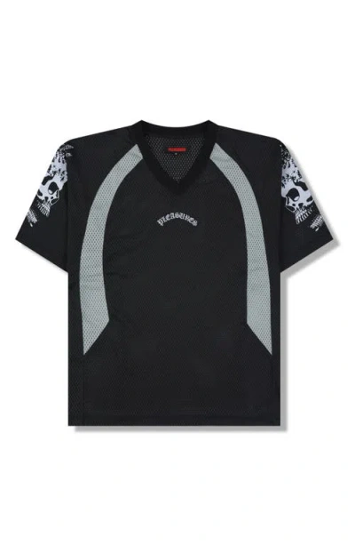 Pleasures Screws Mesh Football Jersey In Black