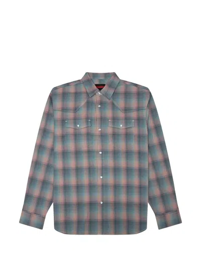 Pleasures Sender Western Button Shirt In Multi