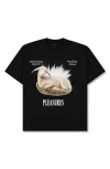 Pleasures Shine Graphic T-shirt In Black