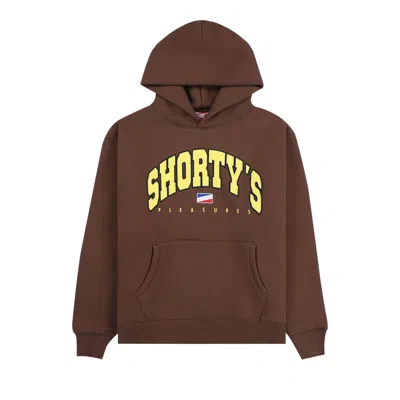 Pre-owned Pleasures Shortys Hoodie 'brown' | Men's Size Xxl