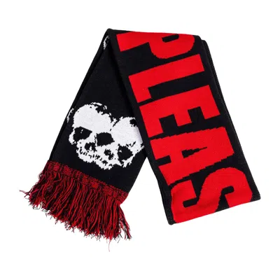 Pre-owned Pleasures Skull Scarf 'black' | Men's Size Onesize