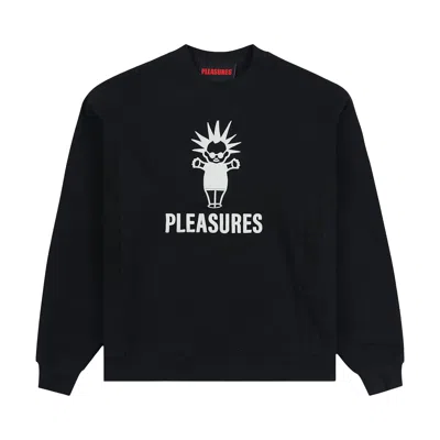 Pre-owned Pleasures Slip Hoodie 'black' | Men's Size L