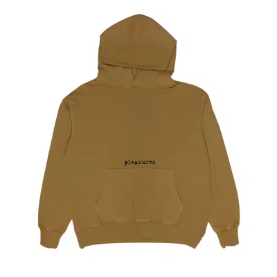 Pre-owned Pleasures Slip Hoodie 'camel' | Brown | Men's Size S