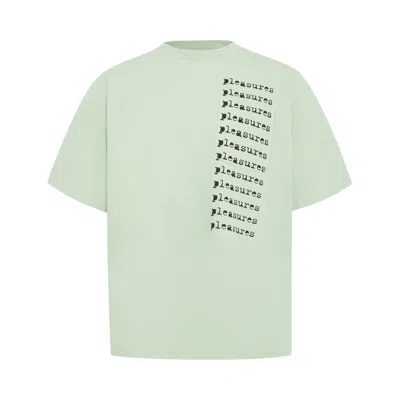 Pre-owned Pleasures Slip Pocket Shirt 'sage' | Green | Men's Size L