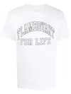 Pleasures Slogan-print Short-sleeve T-shirt In White