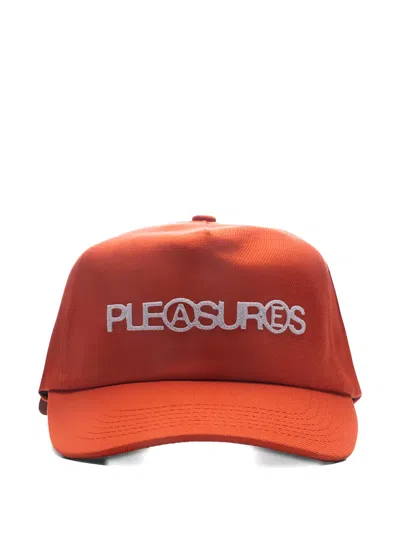 Pleasures Snapback Cap In Red