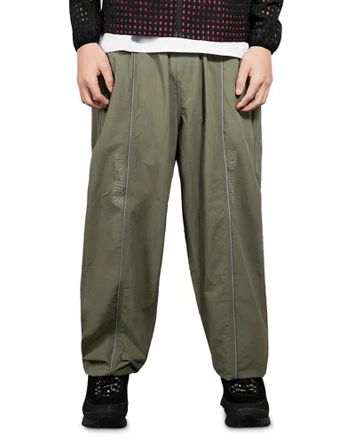 Pleasures Sound Regular Fit Track Pants In Green