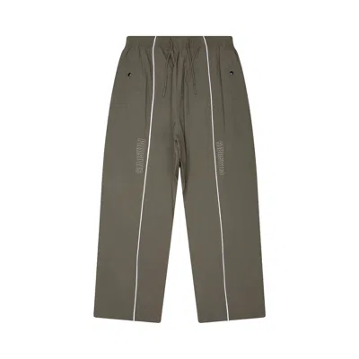 Pre-owned Pleasures Sound Track Pants 'olive' | Green | Men's Size L