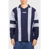 Pleasures Sounds Cotton Rugby Polo In Blue