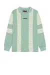 Pleasures Sounds Rugby Polo In Green