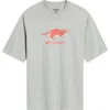 Pleasures Sprint Graphic Logo Tee In Sage