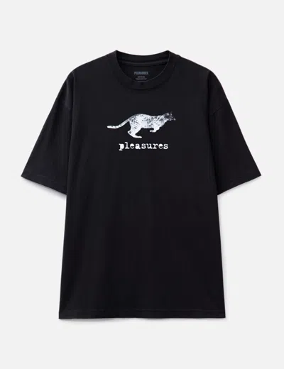 Pleasures Sprint T-shirt In Black