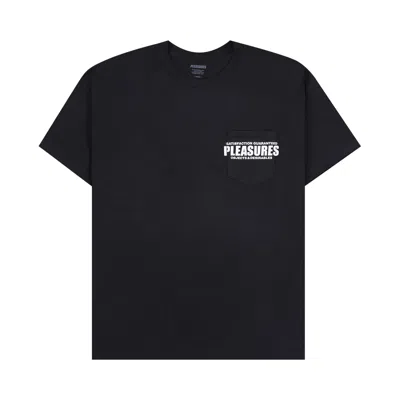 Pre-owned Pleasures Staff Pocket T-shirt 'black'