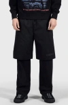 Pleasures Stay Layered Pants In Black