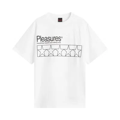 Pre-owned Pleasures Supplements T-shirt 'white' | Men's Size S