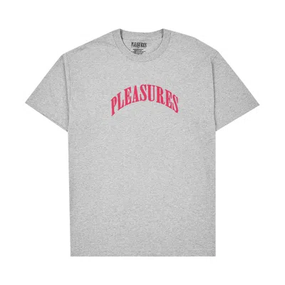 Pre-owned Pleasures Surprise T-shirt 'grey' | Men's Size S In Gray