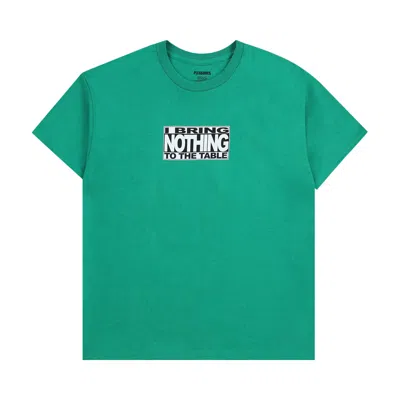 Pre-owned Pleasures Table T-shirt 'green'